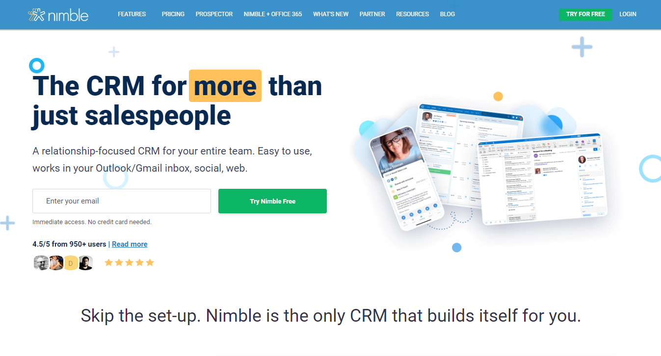 nimble CRM Software