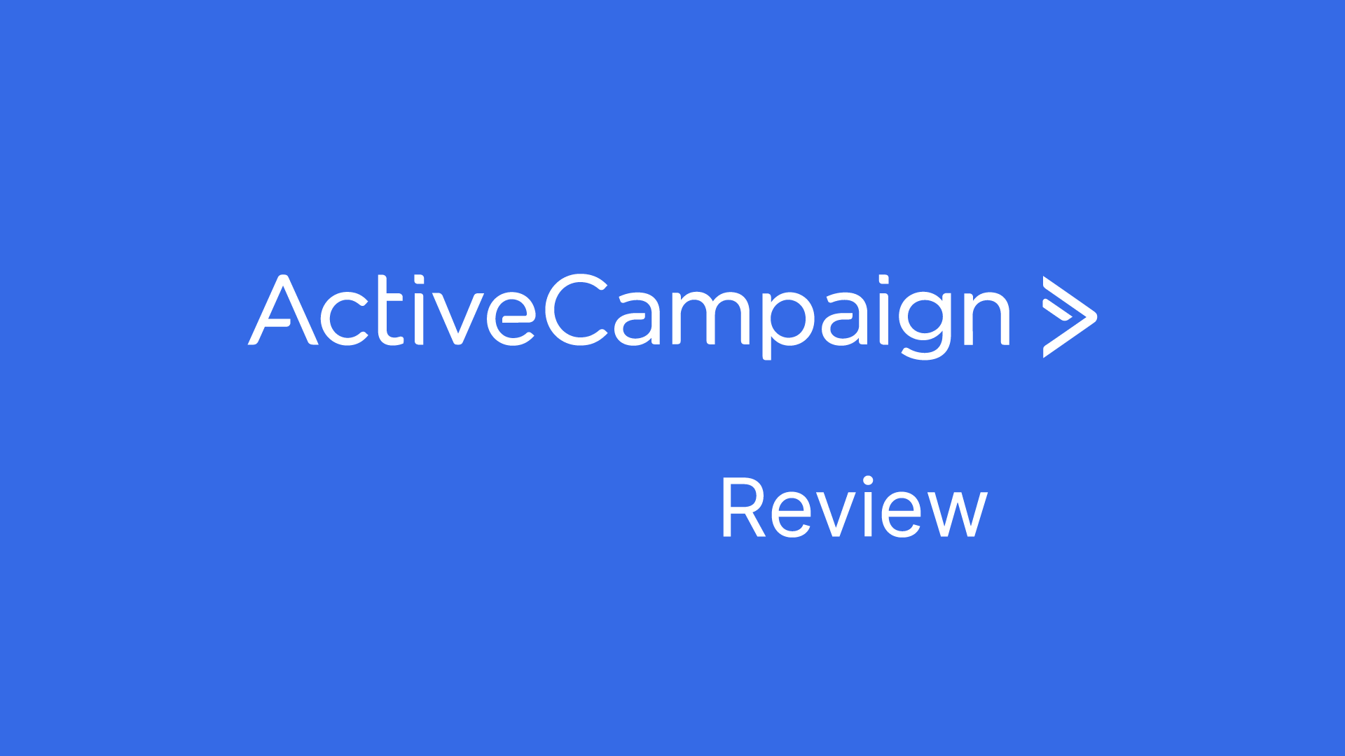 Activecampaign review full details