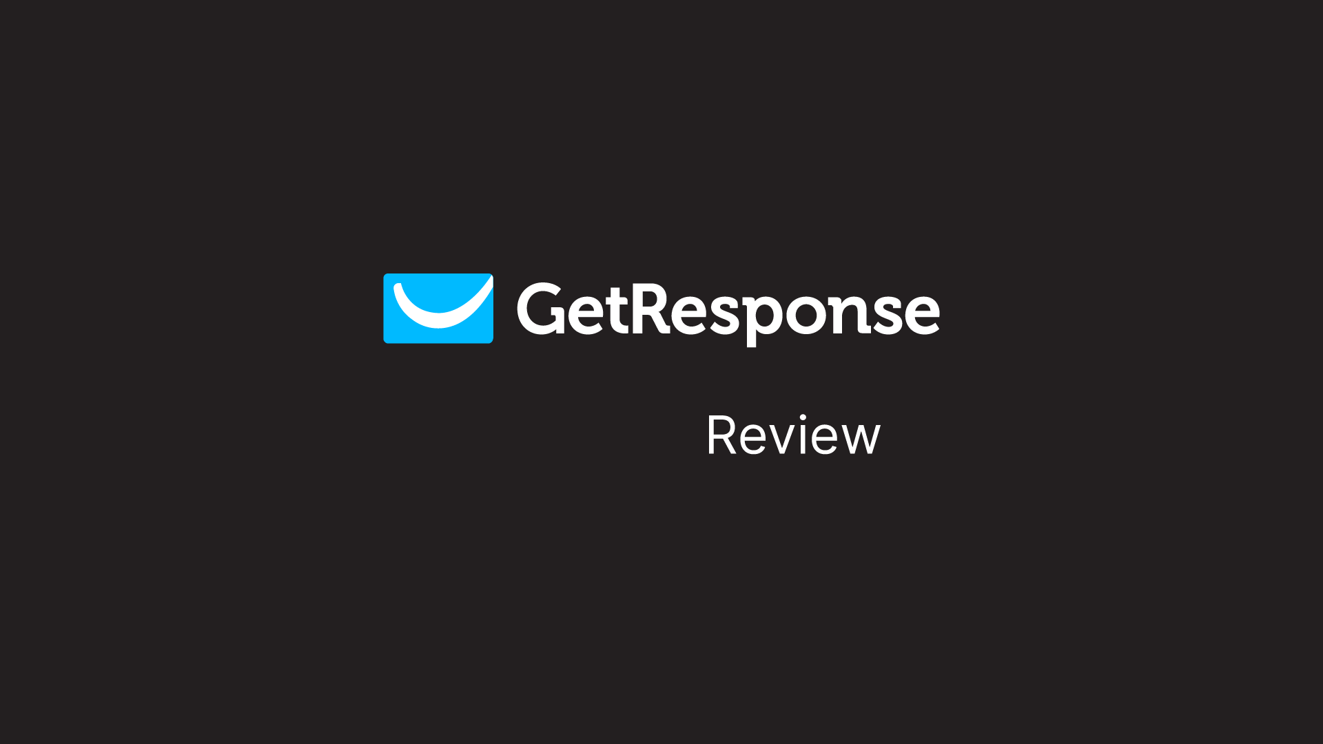 GetResponse Review cover