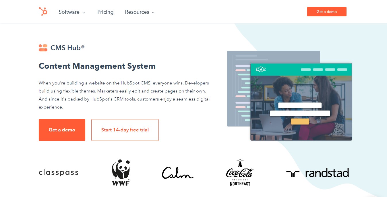 Hubspot cms website