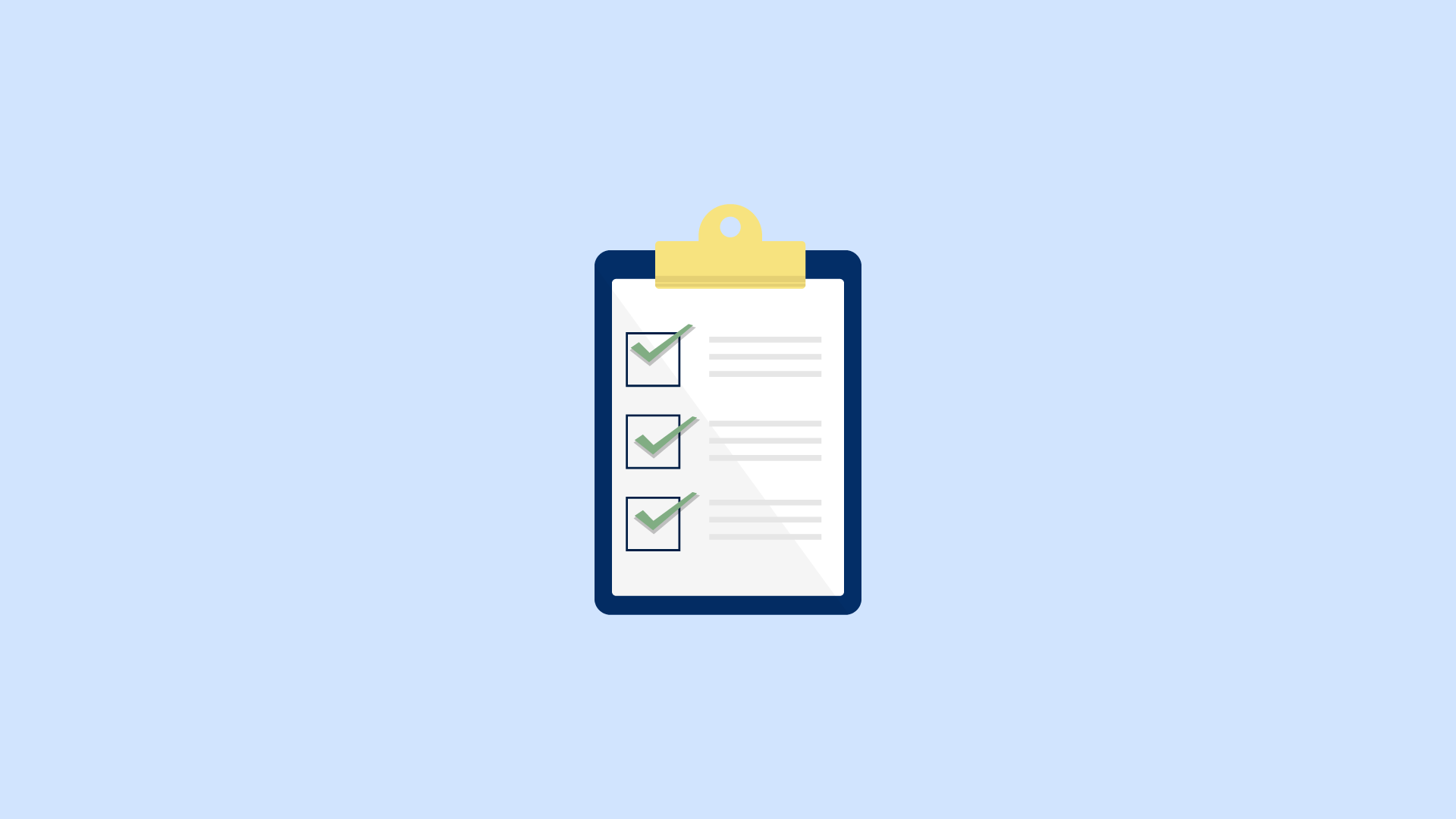 Project management checklist