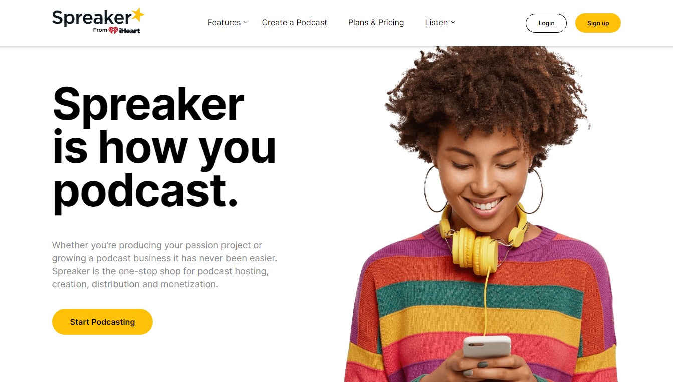 Spreaker podcast hosting