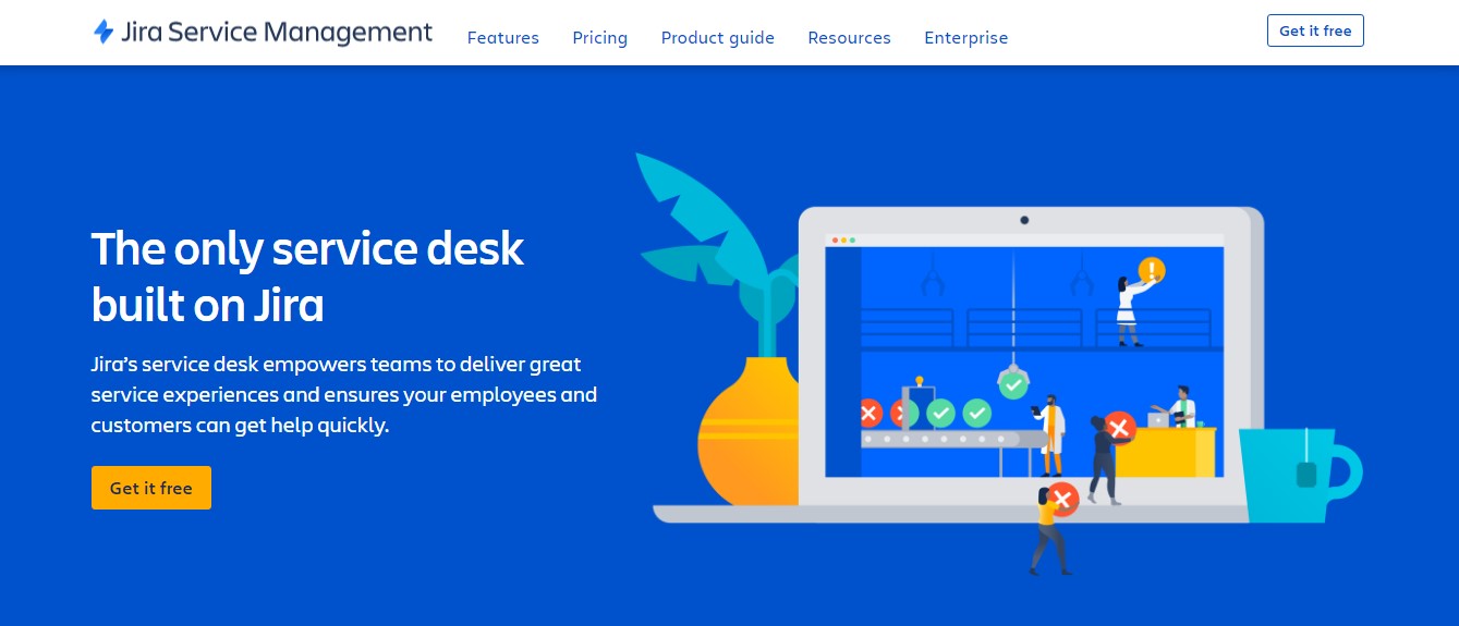 Jira Service desk for incident management