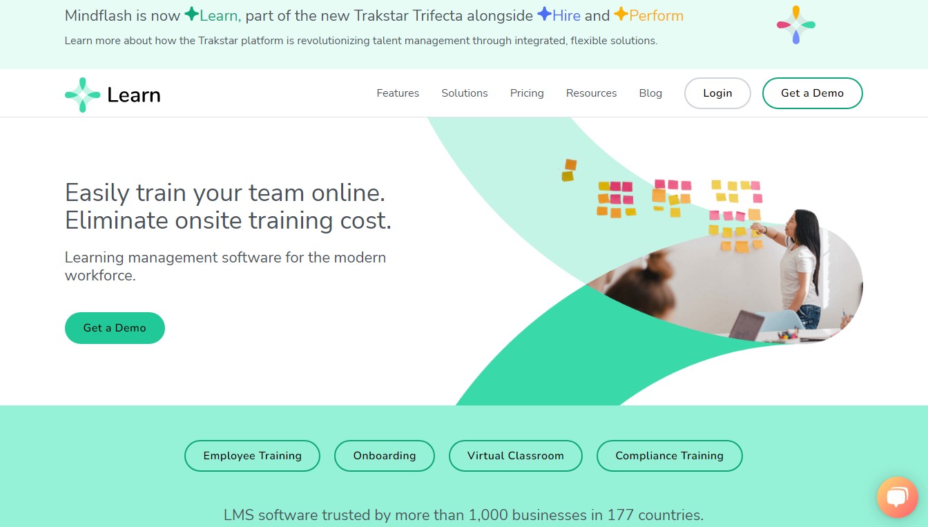 MindFlash or Learn learning management system