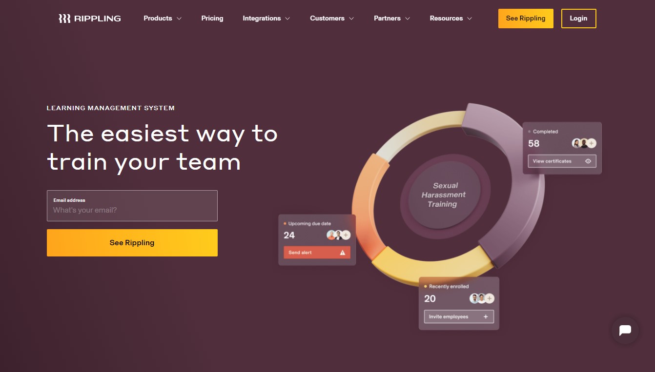 Rippling lms (learning management system)