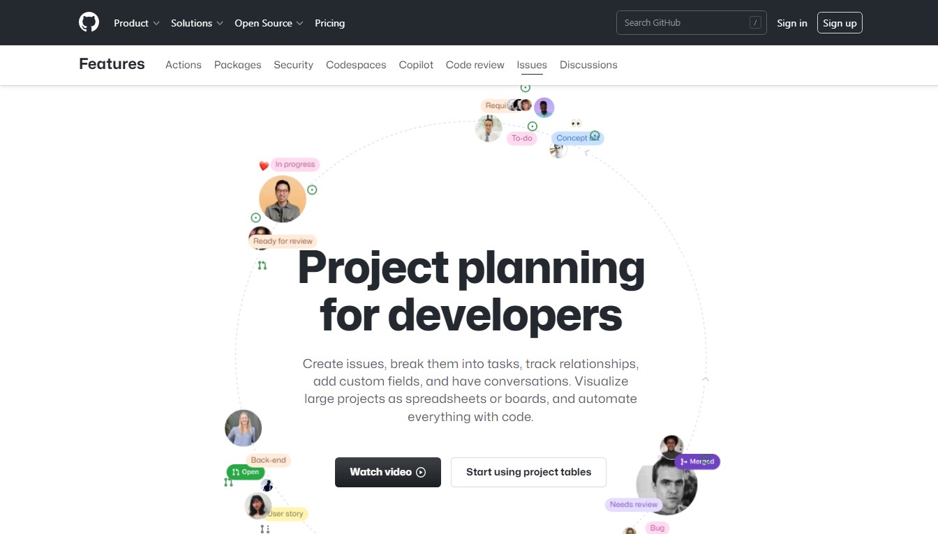 Github sprints agile project management software