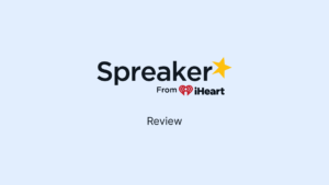 Hosting your podcast using Spreaker Review