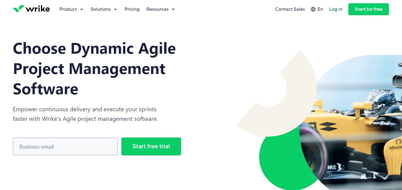Wrike agile project management software
