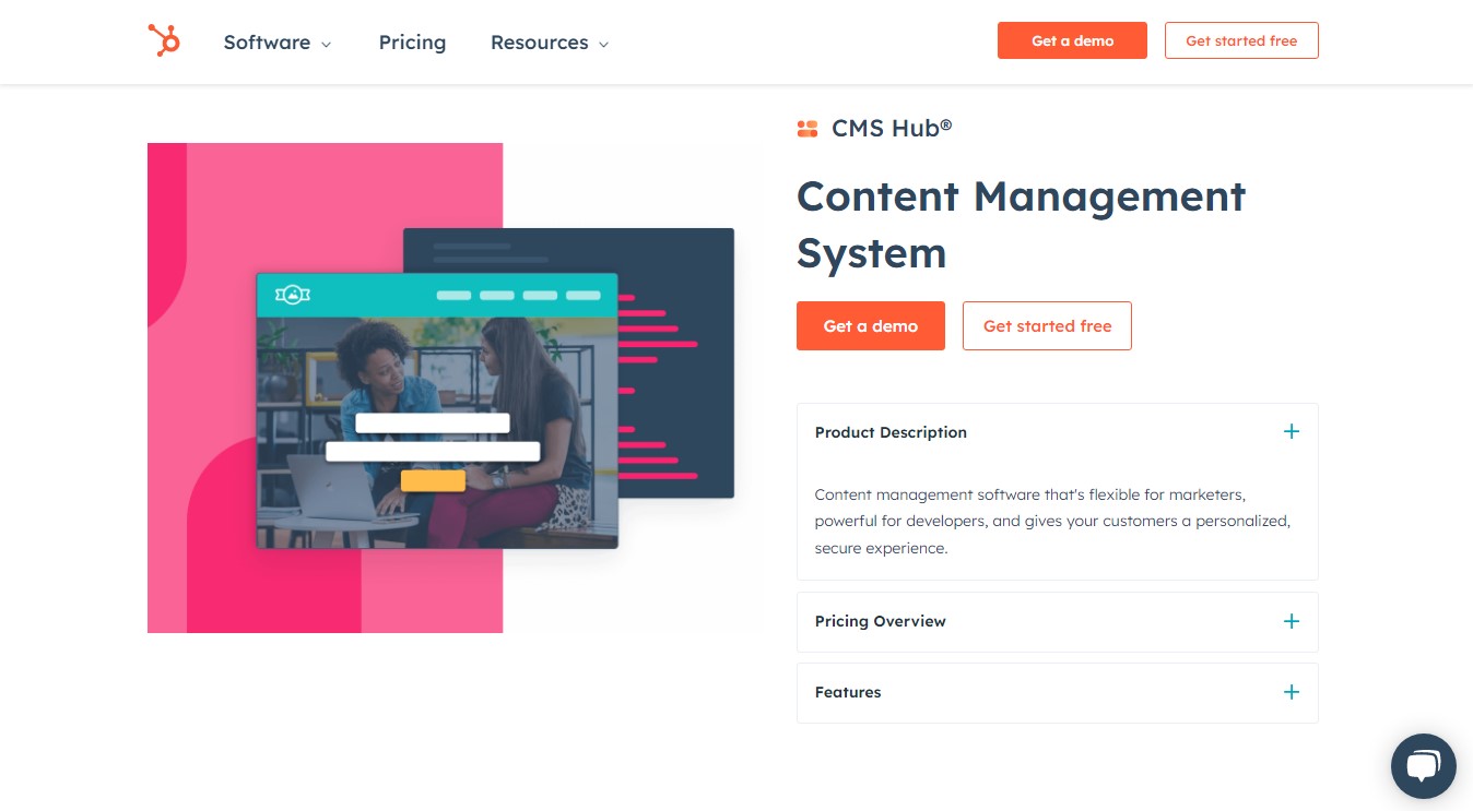 HubSpot CMS hub free