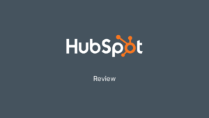 Hubspot CRM review