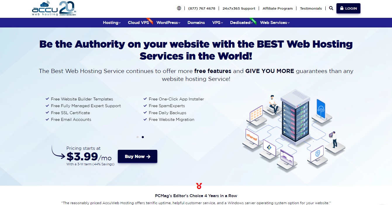Accu Web Hosting for small businesses cheap hosting