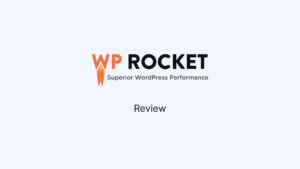 WP Rocket review feature image