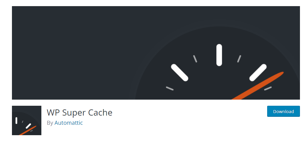WP Super Cache free wordpress cache plugin