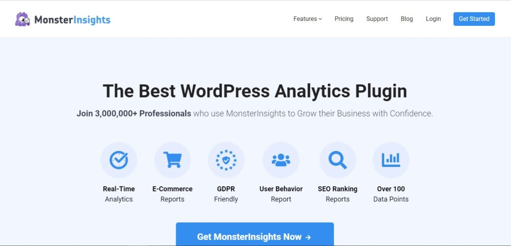 Monsterinsights The Best WordPress Analytics Plugin