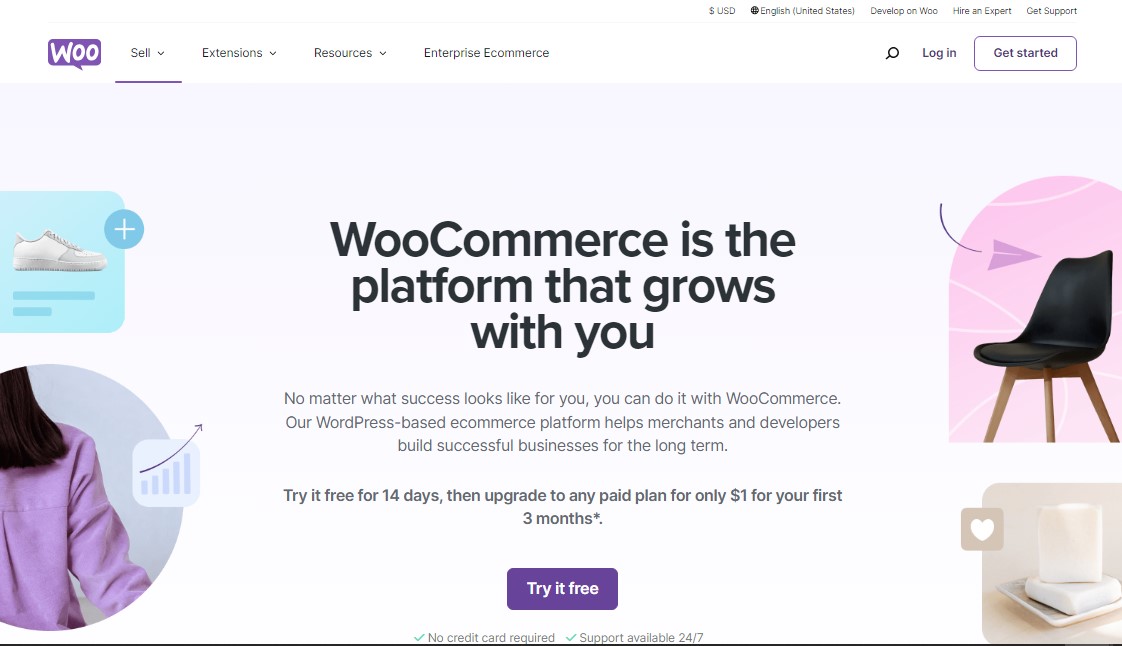 WooCommerce is the platform that grows with you