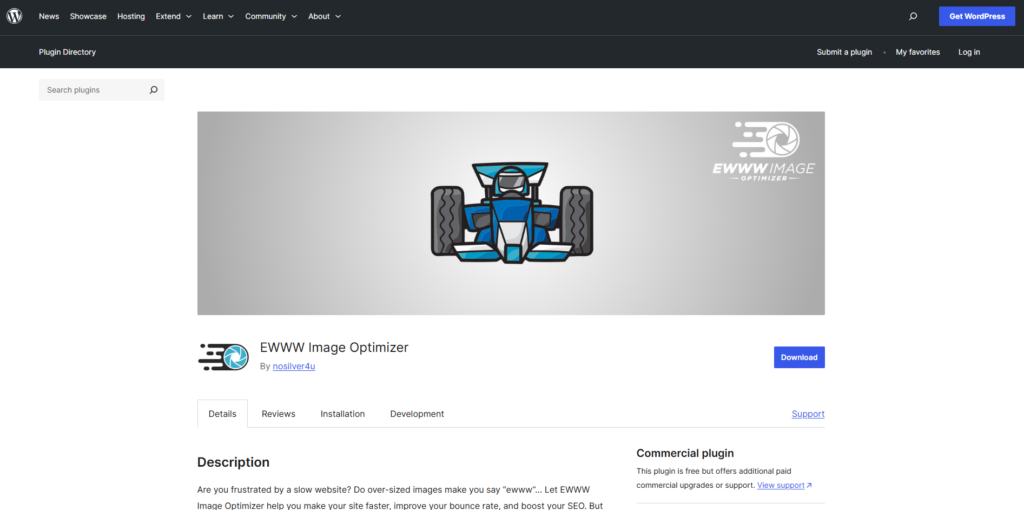EWWW Image Optimizer for WordPress