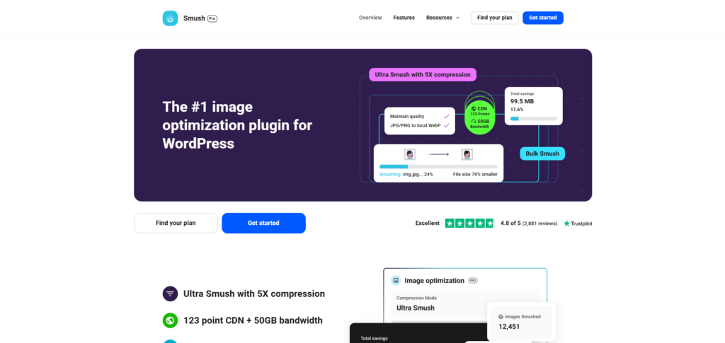 Smush WordPress Image Optimization