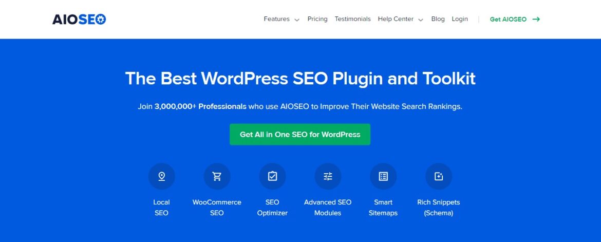 All in One SEO website