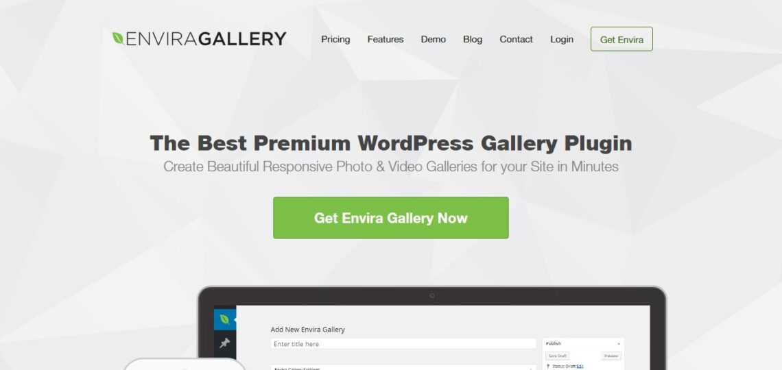 Envira gallerry wordpress plugin