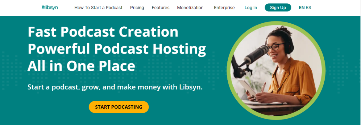 Libsyn podcast hosting plafrom launched in 2004