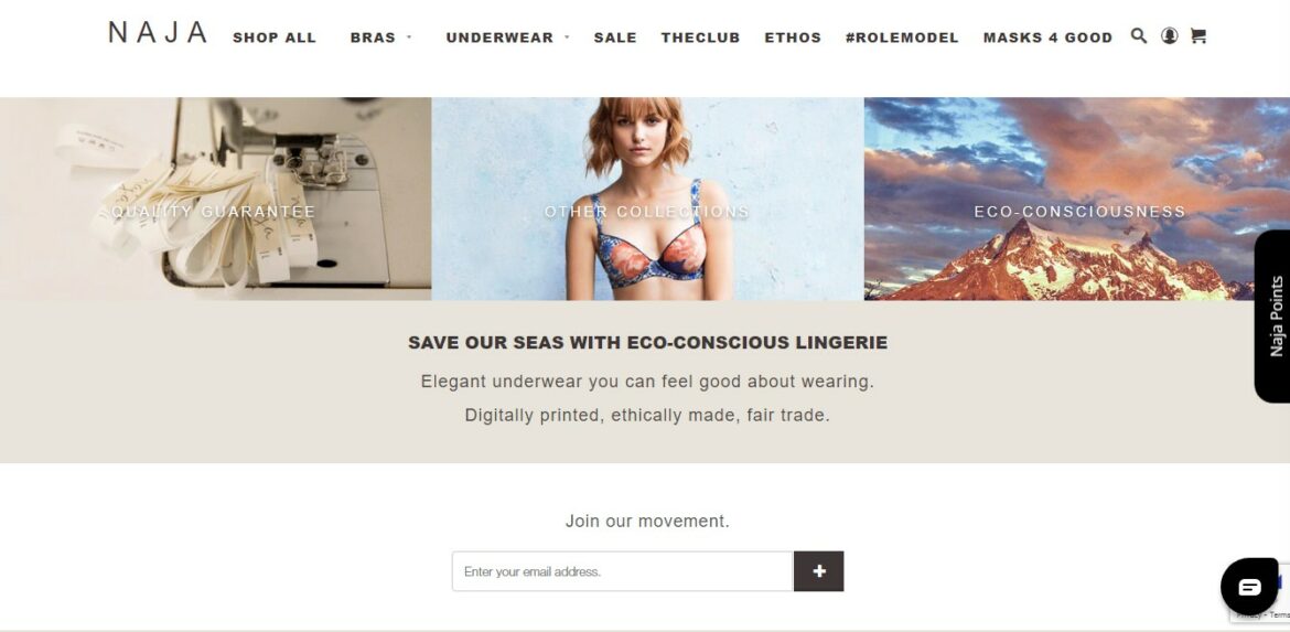 Naja website