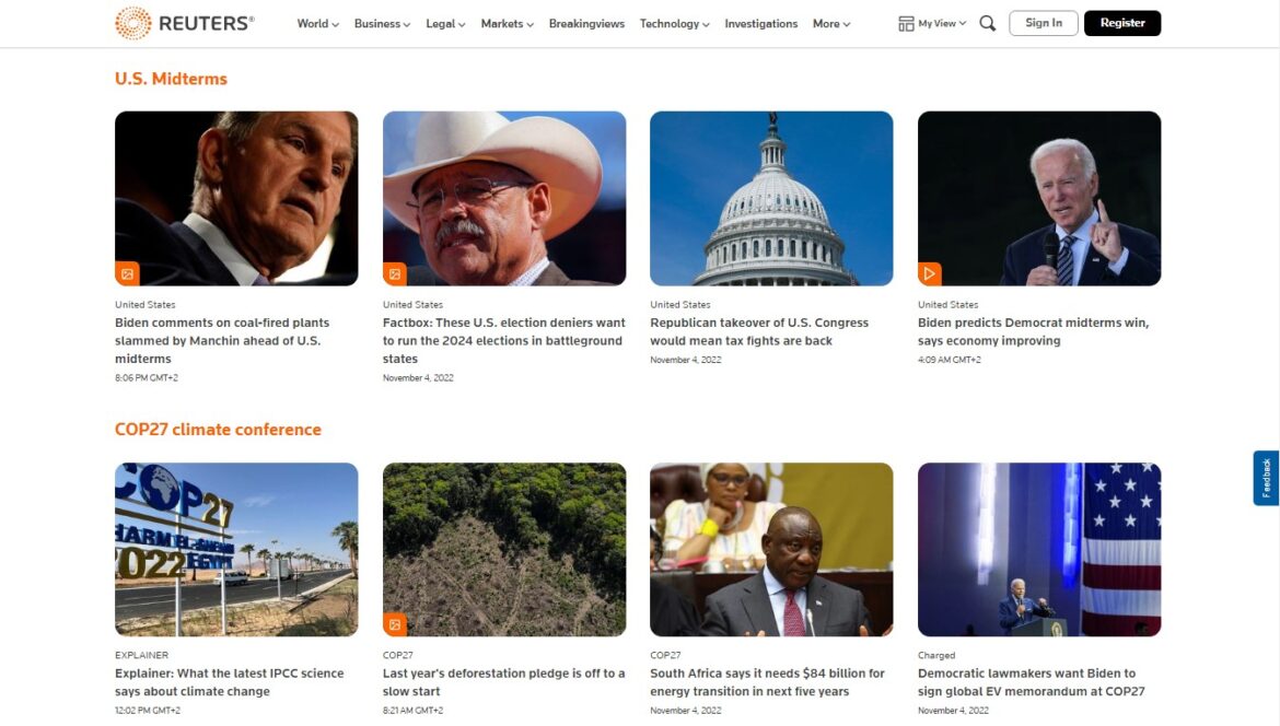 Reuters WordPress blog