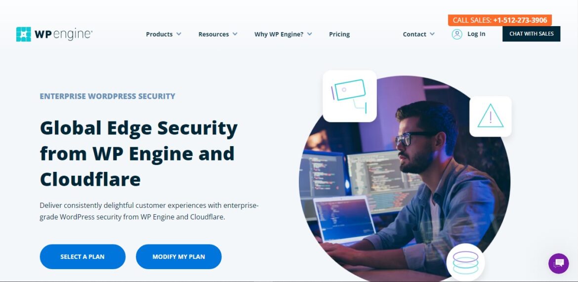 WP Engine global edge security