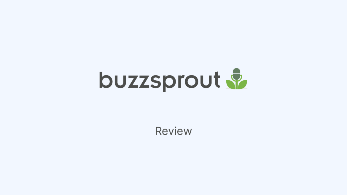 buzzsprout review